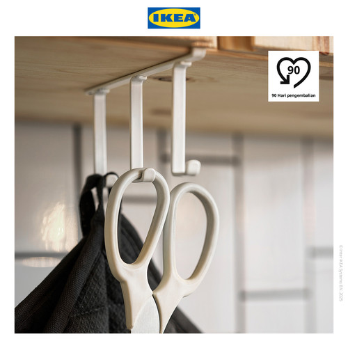 [EZO.0500330] IKEA PALYCKE Rak Pengait Dengan Klip Serbaguna