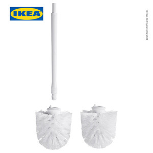 [EZO.0500338] IKEA TRONNAN Bulu Sika Toilet Pengganti Putih Isi 2pcs