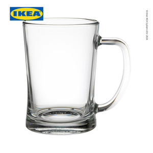 [EZO.0500344] IKEA MJOD Gelas Tinggi Bir Kaca Bening 60cl