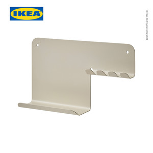 [EZO.0500347] IKEA HAVREKROSS Rak Dinding Dengan Gantungan Serbaguna 23x13cm