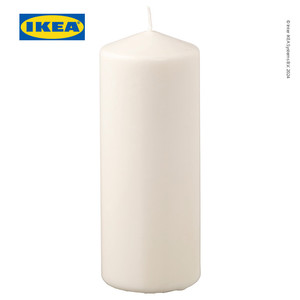 [EZO.0500353] IKEA FENOMEN Lilin Tanpa Aroma 19cm