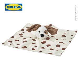 [EZO.0500378] IKEA DROMSLOTT Selimut Kecil Dengan Boneka Bentuk Anjing 30x30cm