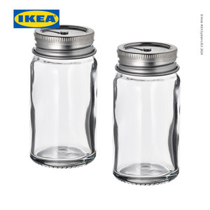 [EZO.0500383] IKEA CITRONHAJ Stoples Bumbu / Shaker Garam dan Lada Hitam 8cm Isi 2pcs