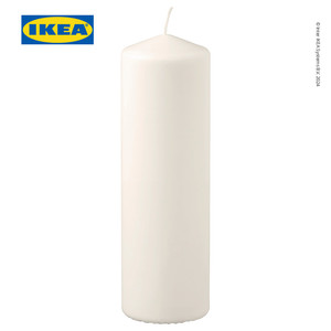 [EZO.0500389] IKEA FENOMEN Lilin Tanpa Aroma 23cm