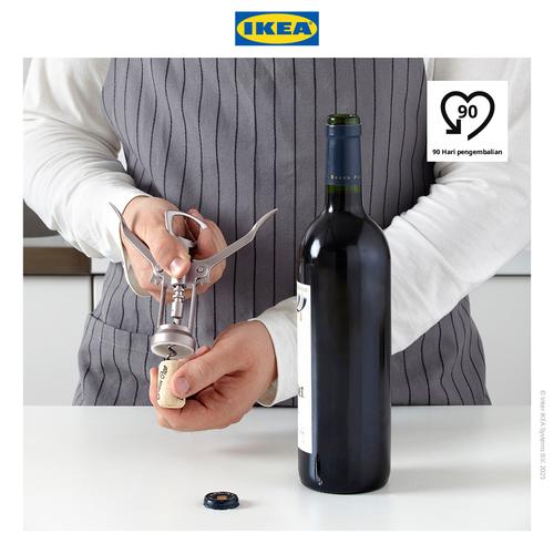 [EZO.0500398] IKEA IDEALISK Pembuka Botol Anggur Serbaguna