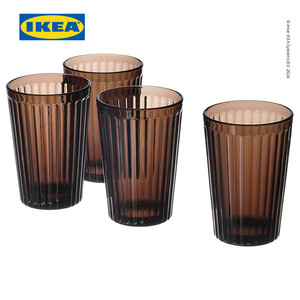 [EZO.0500422] IKEA VARDAGEN Gelas Minum 31cl Isi 4pcs