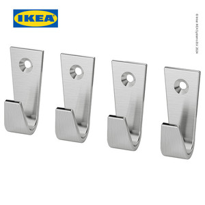 [EZO.0500431] IKEA BLECKA Pengait Hook Dinding 5cm Isi 4pcs