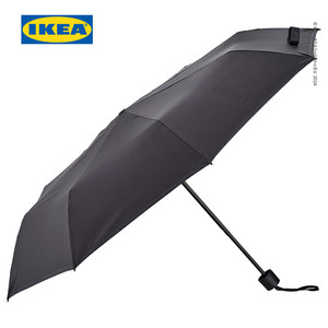 [EZO.0500504] IKEA KNALLA Payung Dapat Dilipat Hitam