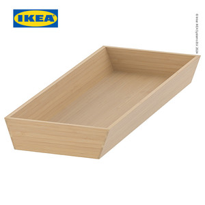 [EZO.0500509] IKEA UPPDATERA Baki Peralatan Dapur Bambu Warna Muda 20x50cm