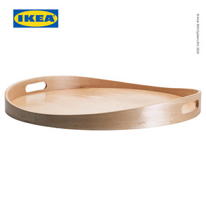 [EZO.0500541] IKEA SKALA Nampan Baki Kayu Birch 44cm