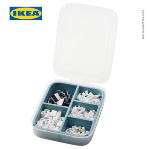 [EZO.0500545] IKEA TRIXIG Set Pengaturan Kabel Isi 150pcs