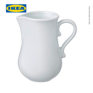[EZO.0500561] IKEA UPPLAGA Cangkir Susu / Krim Putih 0.3L
