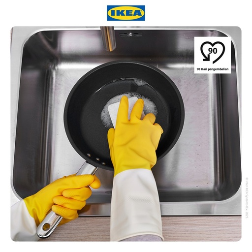 [EZO.0500610] IKEA RINNIG Sarung Tangan Pembersih Kuning Ukuran M Isi 2Pcs