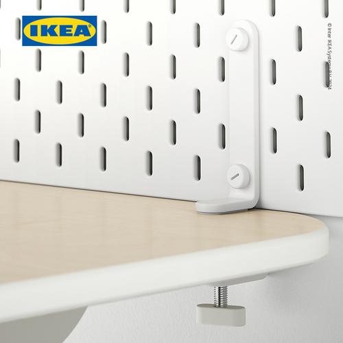 [EZO.0500620] IKEA SKADIS Konektor Meja Dengan Papan Pegboard Isi 2pcs