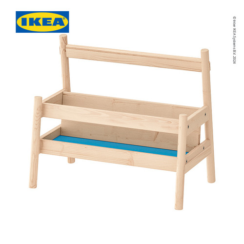 [EZO.0500636] IKEA FLISAT Rak Display Buku Bahan Kayu