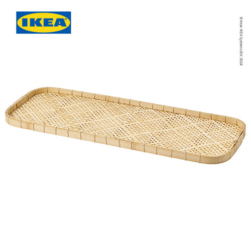 [EZO.0500637] IKEA GRAMORT Nampan Baki Bambu 71x27 cm