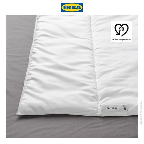 [EZO.0500654] IKEA SAFFEROT Duvet Selimut Sedikit Hangat 200x200 cm
