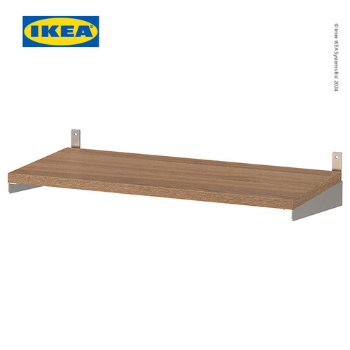 [EZO.0500676] IKEA KUNGSFORS Rak Dapur Dinding Veneer Kayu Ash 60 cm