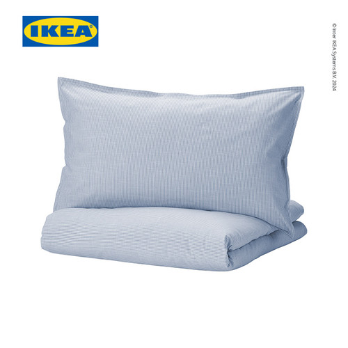 [EZO.0500680] IKEA BERGPALM Sarung Duvet 150x200cm dan Sarung Bantal 50x80cm