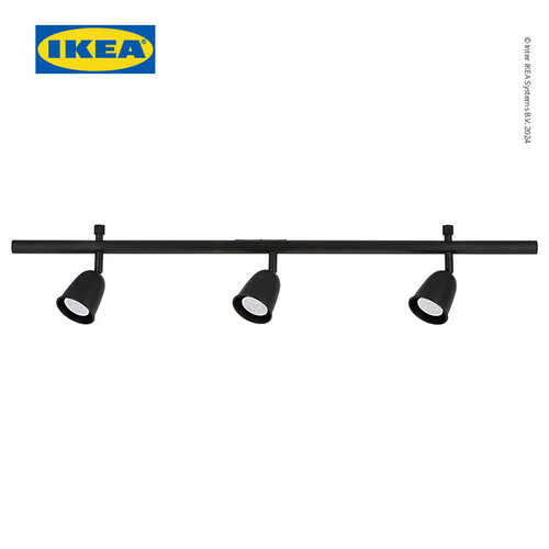 [EZO.0500686] IKEA SKURUP Lampu Gantung Trek Plafon dengan 3 Tempat Lampu