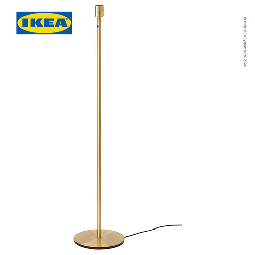 [EZO.0500688] IKEA SKAFTET Dasar Lampu Meja Kuningan 130cm