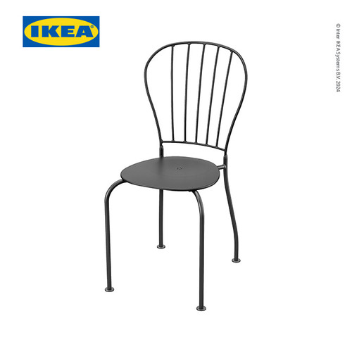 [EZO.0500690] IKEA LACKO Kursi Luar Ruangan Serbaguna Abu-Abu