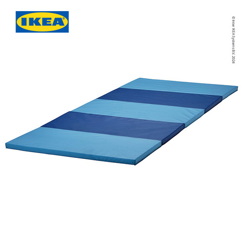 [EZO.0500703] IKEA PLUFSIG Matras Bermain Anak / Matras Senam Lipat Biru 78x185 cm