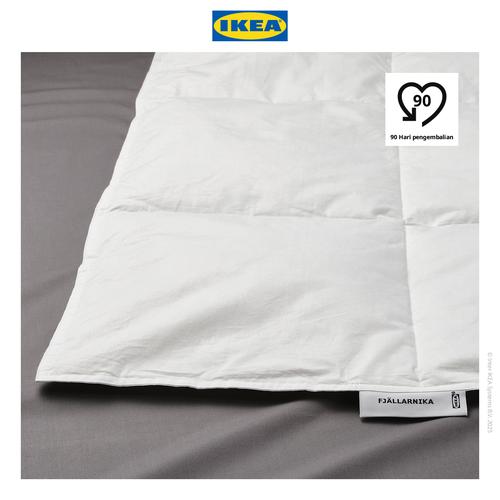 [EZO.0500705] IKEA FJALLARNIKA Duvet Selimut Sedikit Hangat 150x200 cm