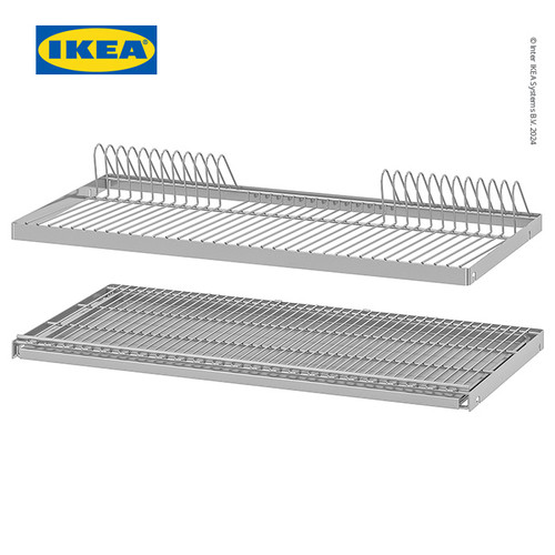 [EZO.0500706] IKEA UTRUSTA Rak Pengering Piring Untuk Kabinet Dinding 80x35 cm