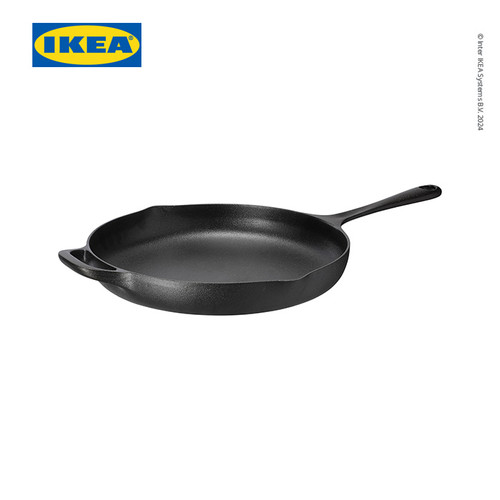 [EZO.0500709] IKEA VARDAGEN Wajan Penggorengan Bahan Besi Tuang 28cm