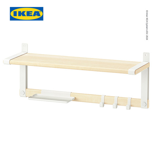[EZO.0500713] IKEA SKOMAKARE Rak Dinding Serbaguna Putih / Aspen 65x26 cm
