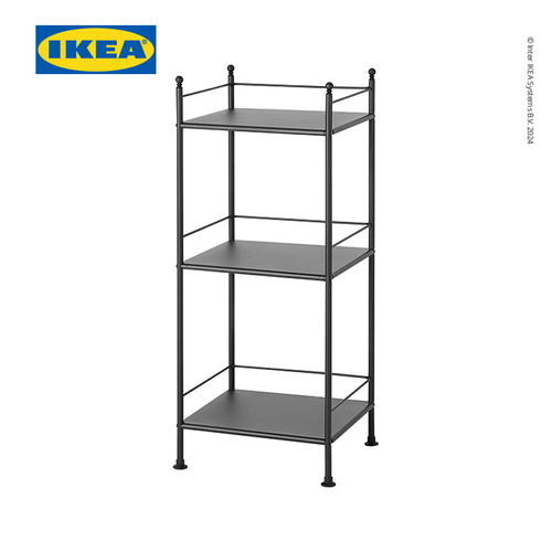 [EZO.0500717] IKEA FROSJON Unit Rak Kamar Mandi Serbaguna Hitam 40x96 cm