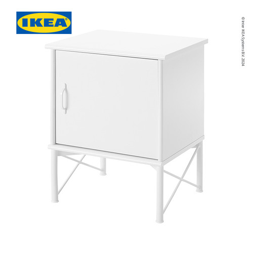 [EZO.0500730] IKEA MUSKEN Meja Nakas Samping Tidur 45x58 cm