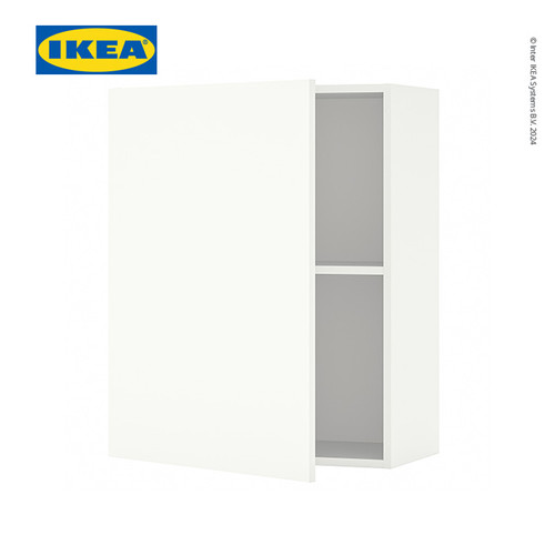 [EZO.0500735] IKEA KNOXHULT Kabinet Penyimpanan Dinding Dengan Pintu Serbaguna Putih 60x75 cm