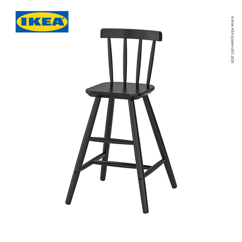 [EZO.0500751] IKEA AGAM Kursi Tinggi Anak Hitam