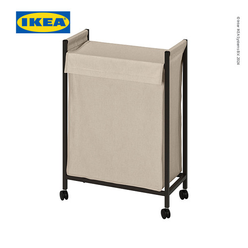 [EZO.0500763] IKEA ENHET Kantong Cucian / Pakaian Kotor Dengan Roda 80L