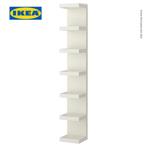 [EZO.0500776] IKEA LACK Unit Rak Penyimpanan Dinding Serbaguna Putih 30x190 cm