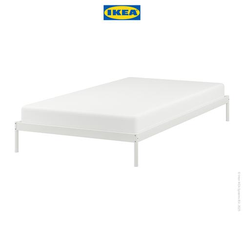 [EZO.0500786] IKEA VEVELSTAD Rangka Tempat Tidur Minimalis Putih 120x200 cm