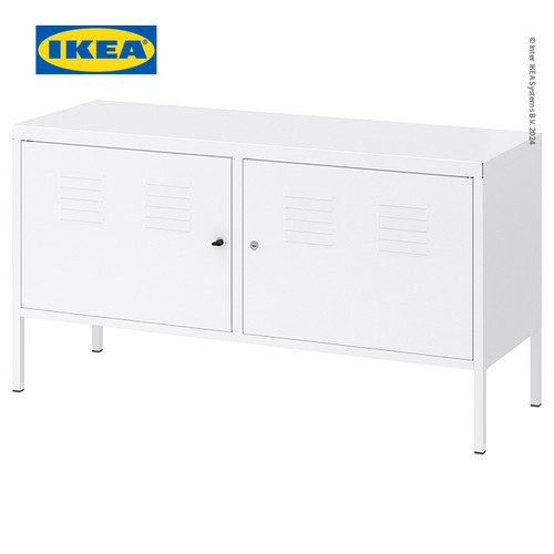 [EZO.0500790] IKEA PS Kabinet Penyimpanan Serbaguna Putih 119x63 cm