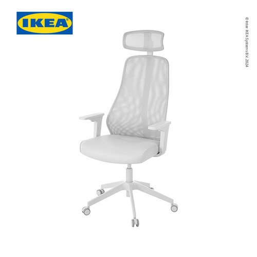 [EZO.0500821] IKEA MATCHSPEL Kursi Gaming Abu-abu Muda Nyaman