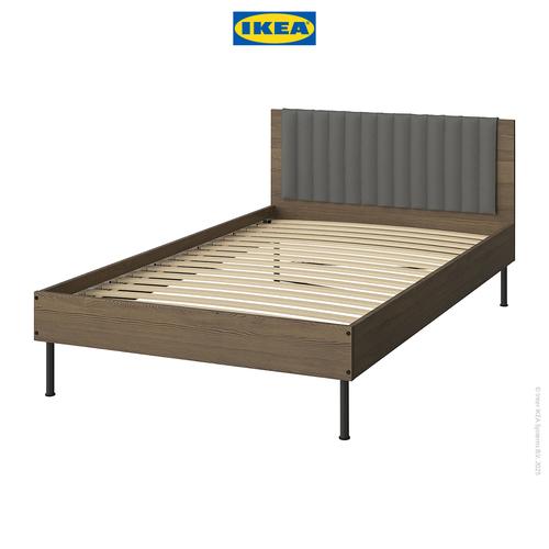 [EZO.0500827] IKEA BRUKSVARA Rangka Tempat Tidur Cokelat 120x200 cm