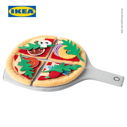 [EZO.0500842] IKEA DUKTIG Mainan Boneka Pizza 24cm