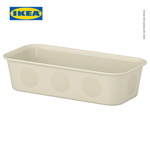 [EZO.0500851] IKEA NOJIG Kotak Pengatur Bahan Plastik 10x20x5 cm