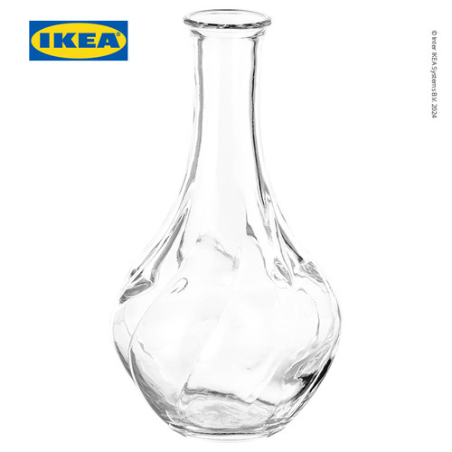 [EZO.0500853] IKEA VILJESTARK Vas Bunga Bahan Kaca 17cm