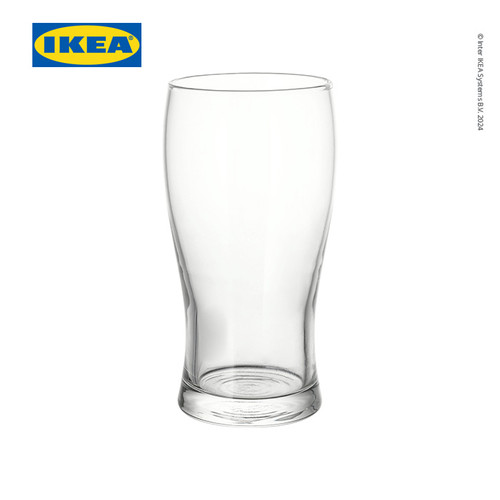 [EZO.0500858] IKEA LODRAT Gelas Bir Bahan Kaca 50cl