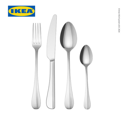 [EZO.0500889] IKEA GAMMAN Peralatan Makan Set Isi 24Pcs