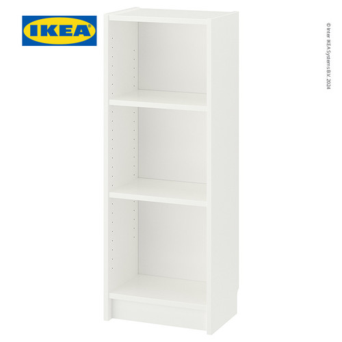 [EZO.0500905] IKEA BILLY Rak Buku Minimalis Putih Berkualitas 40x28x106 cm