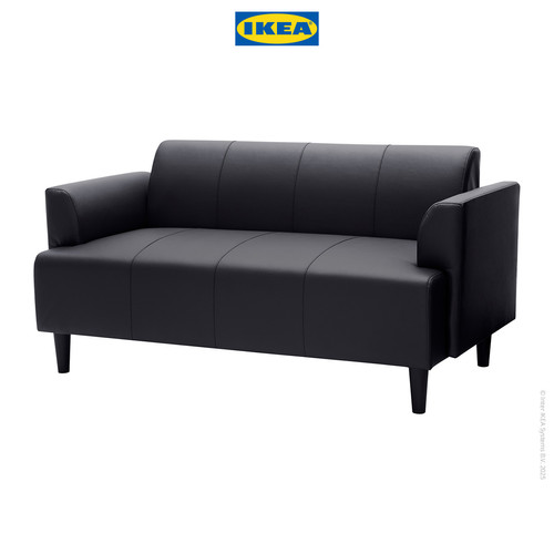 [EZO.0500958] IKEA HEMLINGBY Sofa 2 Dudukan Bomstad Hitam Minimalis