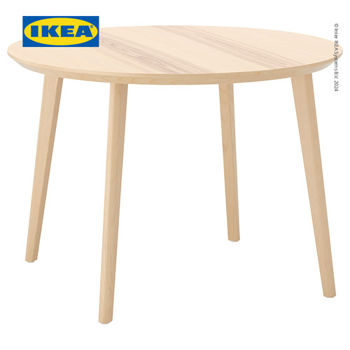 [EZO.0500960] IKEA LISABO Meja Makan Bulat Serbaguna 105cm