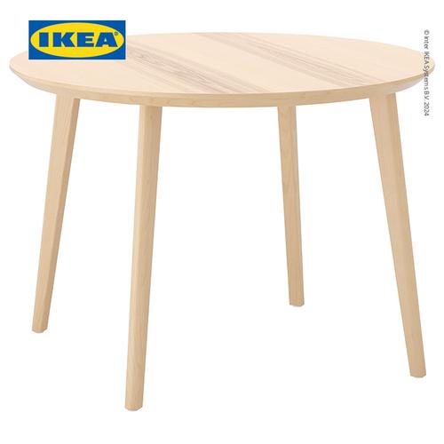 [EZO.0500960] IKEA LISABO Meja Makan Bulat Serbaguna 105cm